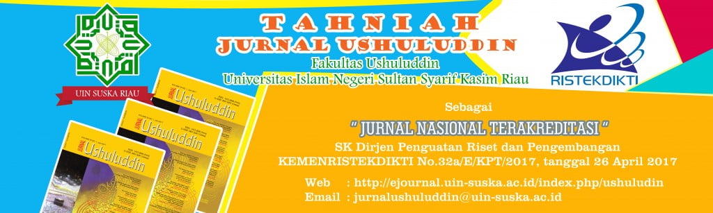 Tahniah Jurnal Ushuluddin Sebagai Jurnal Nasional Terakreditasi